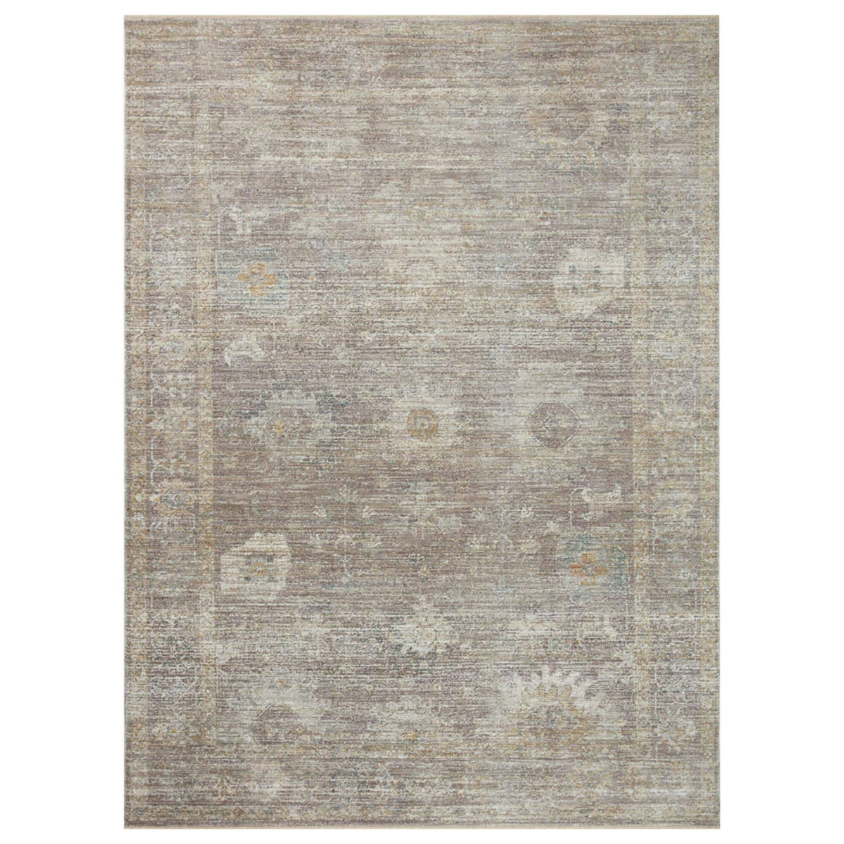 Magnolia Home by Joanna Gaines x Loloi 9'6" 13'1" Stone/Natural Large Millie MIE - 05 Area Rug