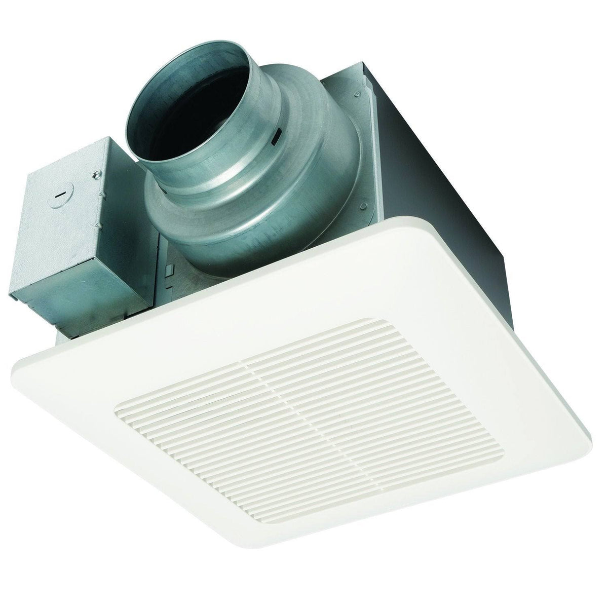 Panasonic FV - 0511VQ1 WhisperCeiling Fan, 50 - 80 - 110 CFM, Square Grill