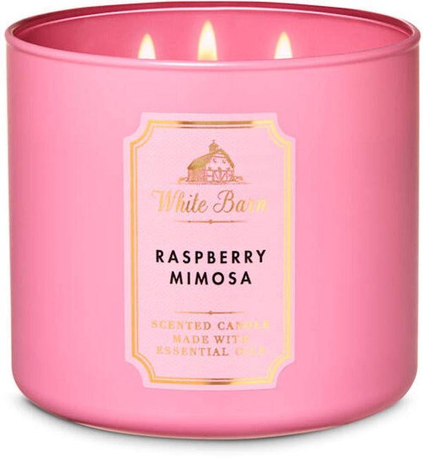 Bath & Body Works Accents - Bath and Body Works Raspberry Mimosa Candle - Color: Pink - Size: Os - Tnr9's Closet