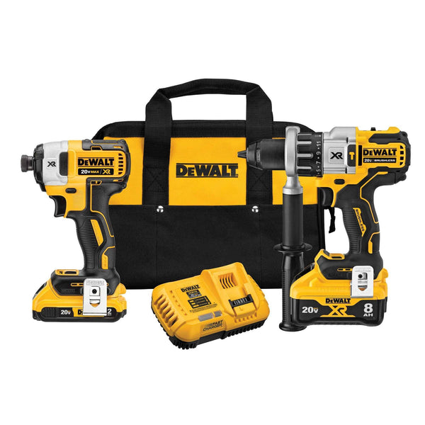 DeWalt DCK299D1W1 20V Max XR Power Detect 2 - Tool Combo Kit