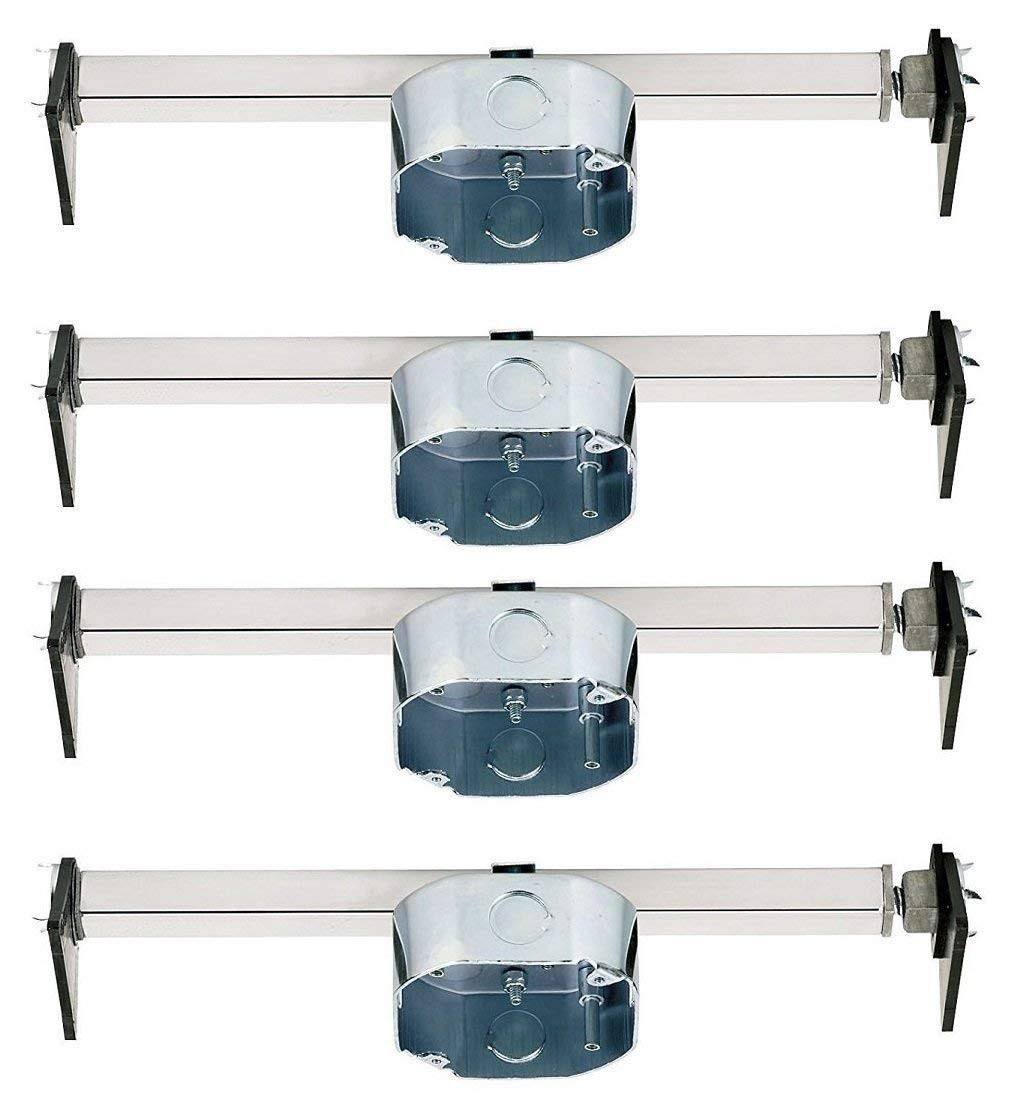 Westinghouse 4 Saf - T - Braces for Ceiling Fans, 3 Teeth, Twist and Lock