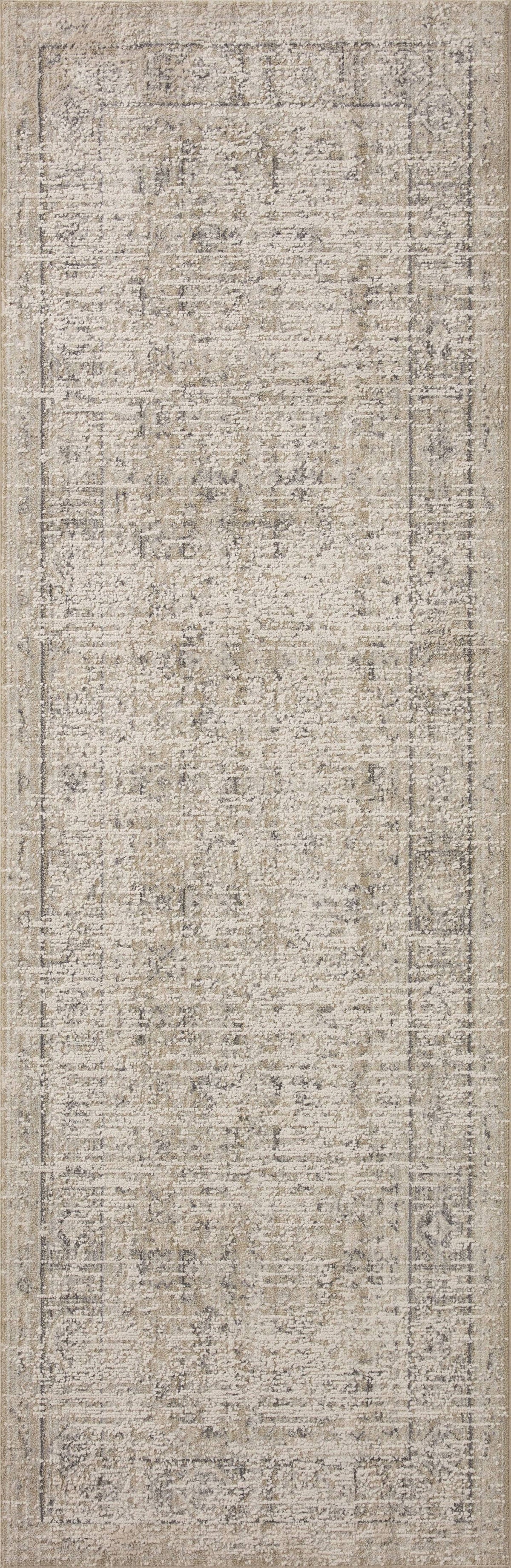 Amber Lewis x Loloi 2'7" 12'0" Taupe/Dove Alie ALE - 03 Runner Area Rug
