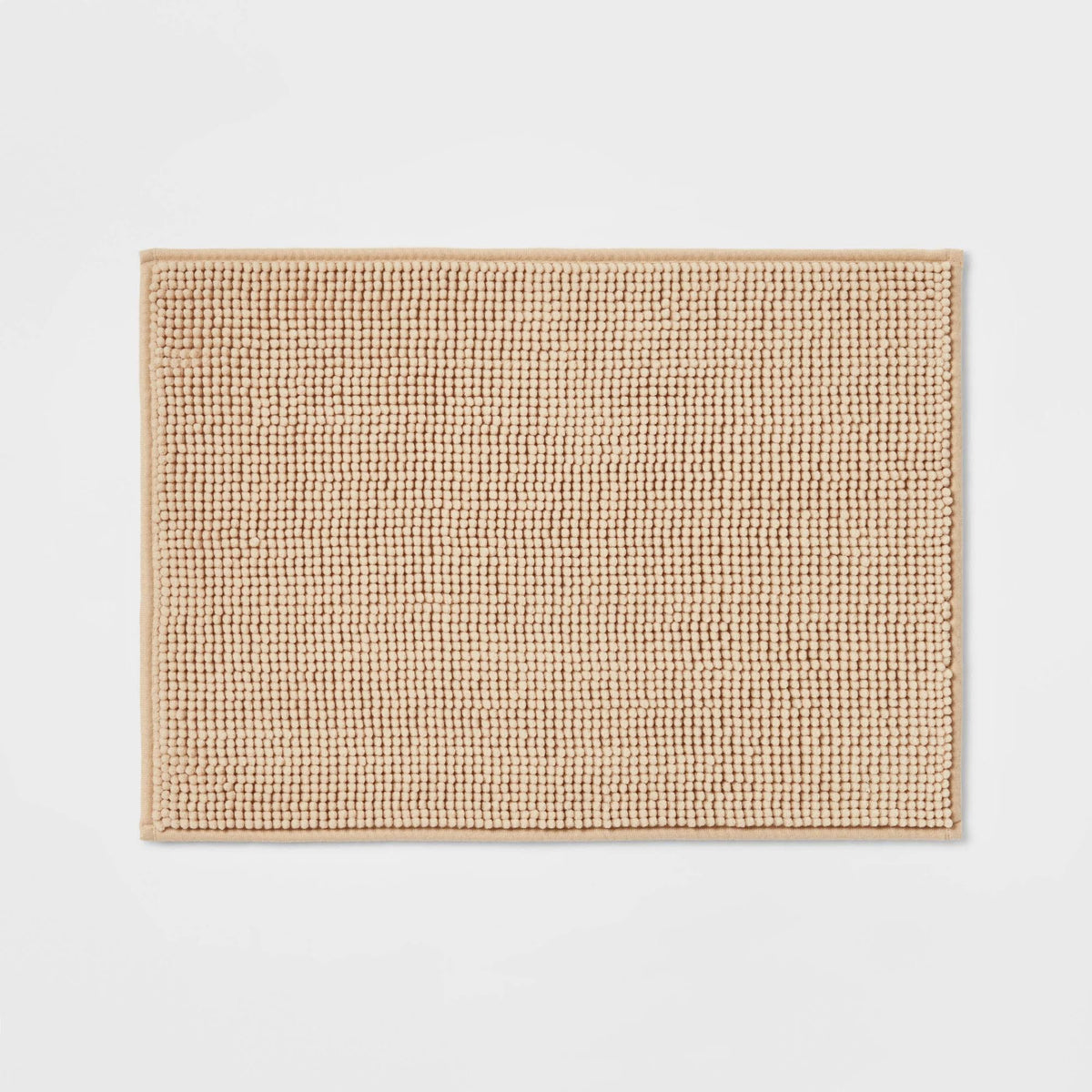 17"x24" Everyday Chenille Bath Rug Tan - Room Essentials