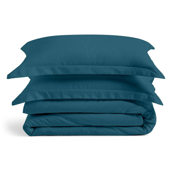 Cosy House Collection Luxury Bamboo Duvet Cover Set 3 - Piece - Ultra Soft Bedding - Zippered Comforter Protector, Includes 2 Pillow Shams - King/Cal