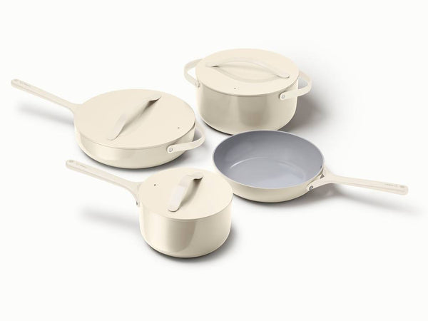Caraway x Tan France Monochrome Cookware Set in Cr��me