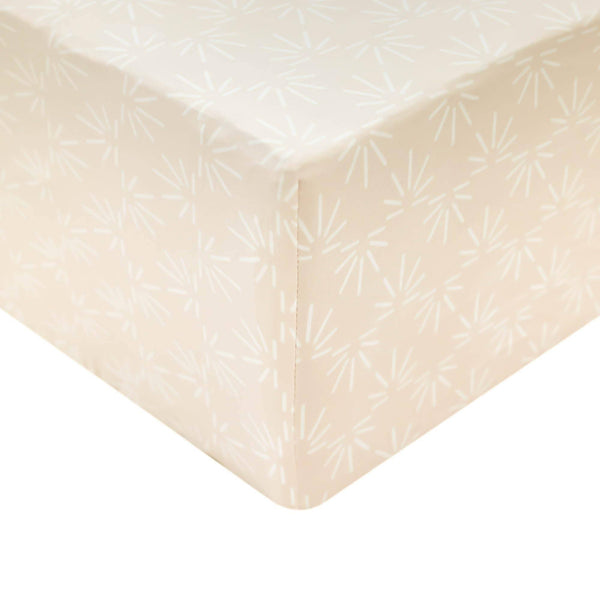 Copper Pearl Premium Knit Fitted Crib Sheet - Sol
