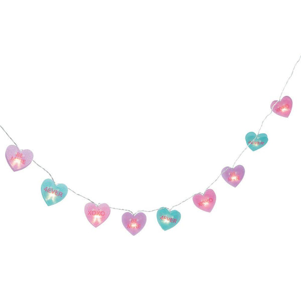 Conversation Hearts String Lights - Home Decor - 1 Piece, 13933356