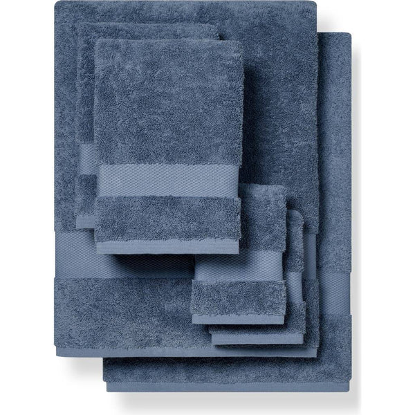 Boll & Branch Plush 6 - Piece Organic Cotton Bath Towel Set in Mineral