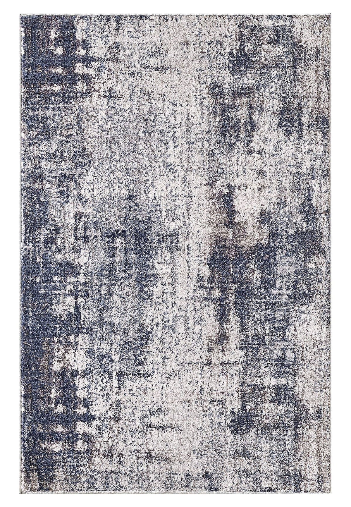 Better Homes & Gardens Navy Abstract Indoor Accent Rug, 30 inch x 46 inch