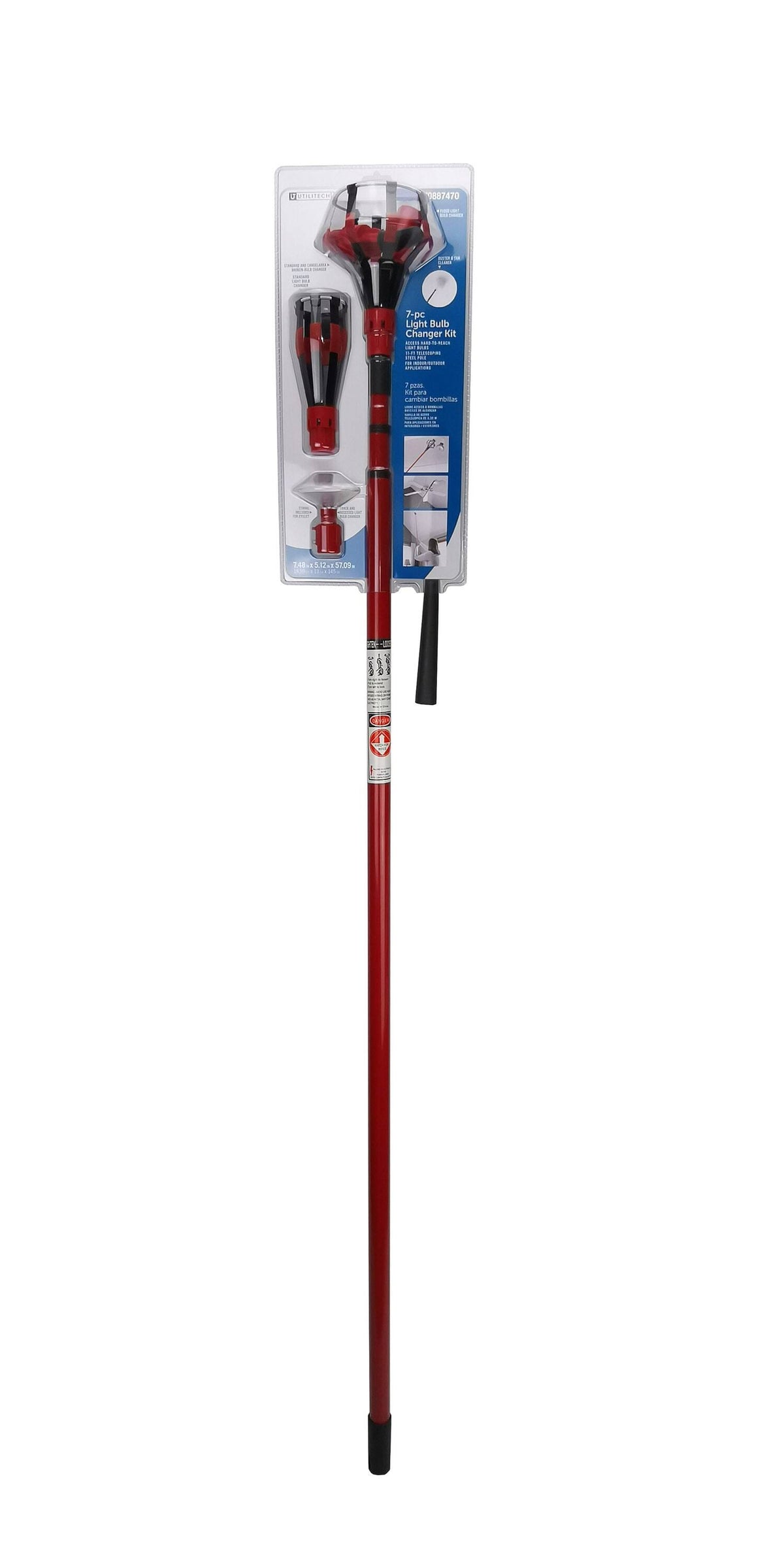 ProTorch 11 - ft Steel Light Bulb Changer PT - 006 - R