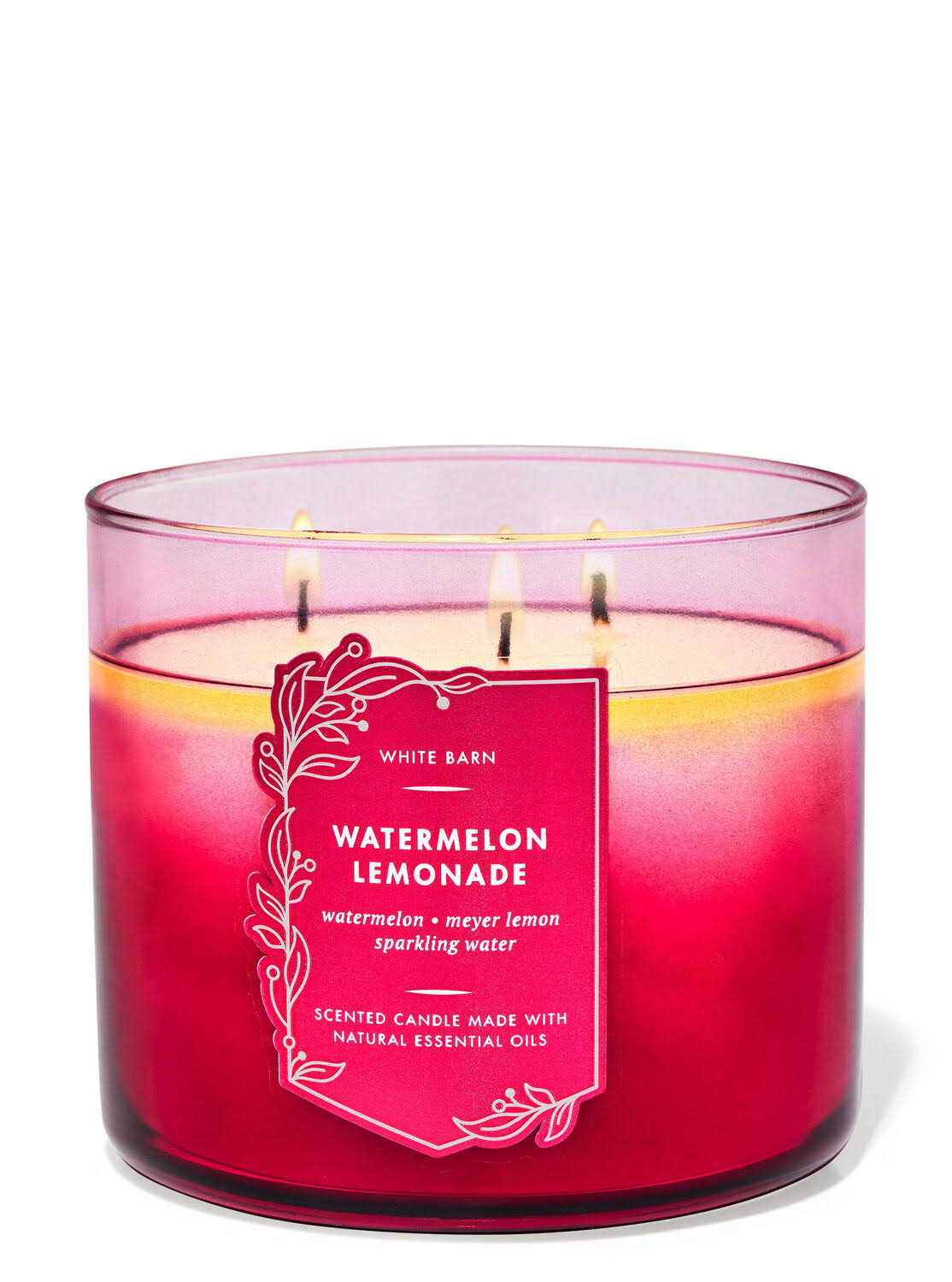 Bath & Body Works Watermelon Lemonade 3 - Wick Candle
