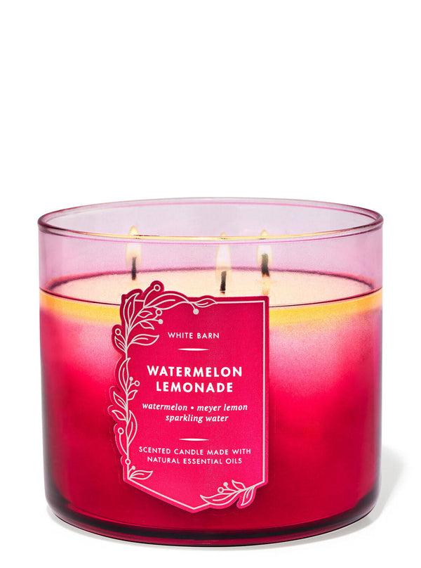 Bath & Body Works Watermelon Lemonade 3 - Wick Candle