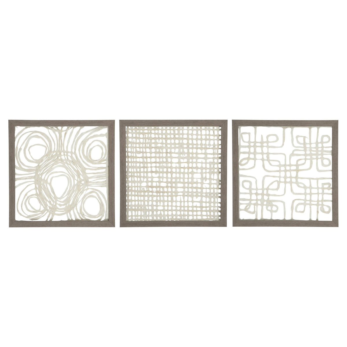 Signature Design by Ashley Odella 3 - Piece Paper Wall Decor Set