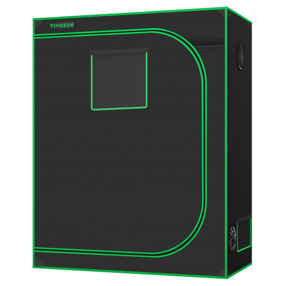 4x2 Grow Tent S425, 2 - 4 Plants Use, High Reflective Mylar with Observation Window and Floor Tray for Hydroponics Indoor Plant 48�ɡ� x 24�ɡ� x 60�ɡ�