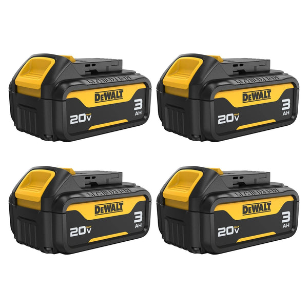 DeWalt 20V Max 3.0Ah Battery - DCB200 - 4 - 4 Pack