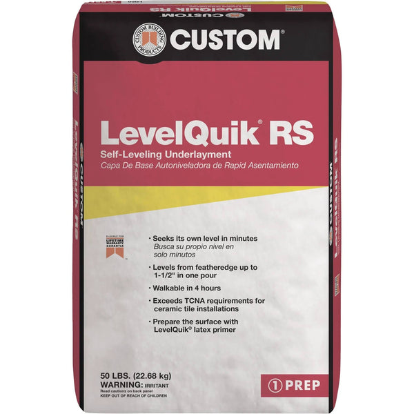 Custom Building LQ50 Self - Level Underlayment 50 - lb