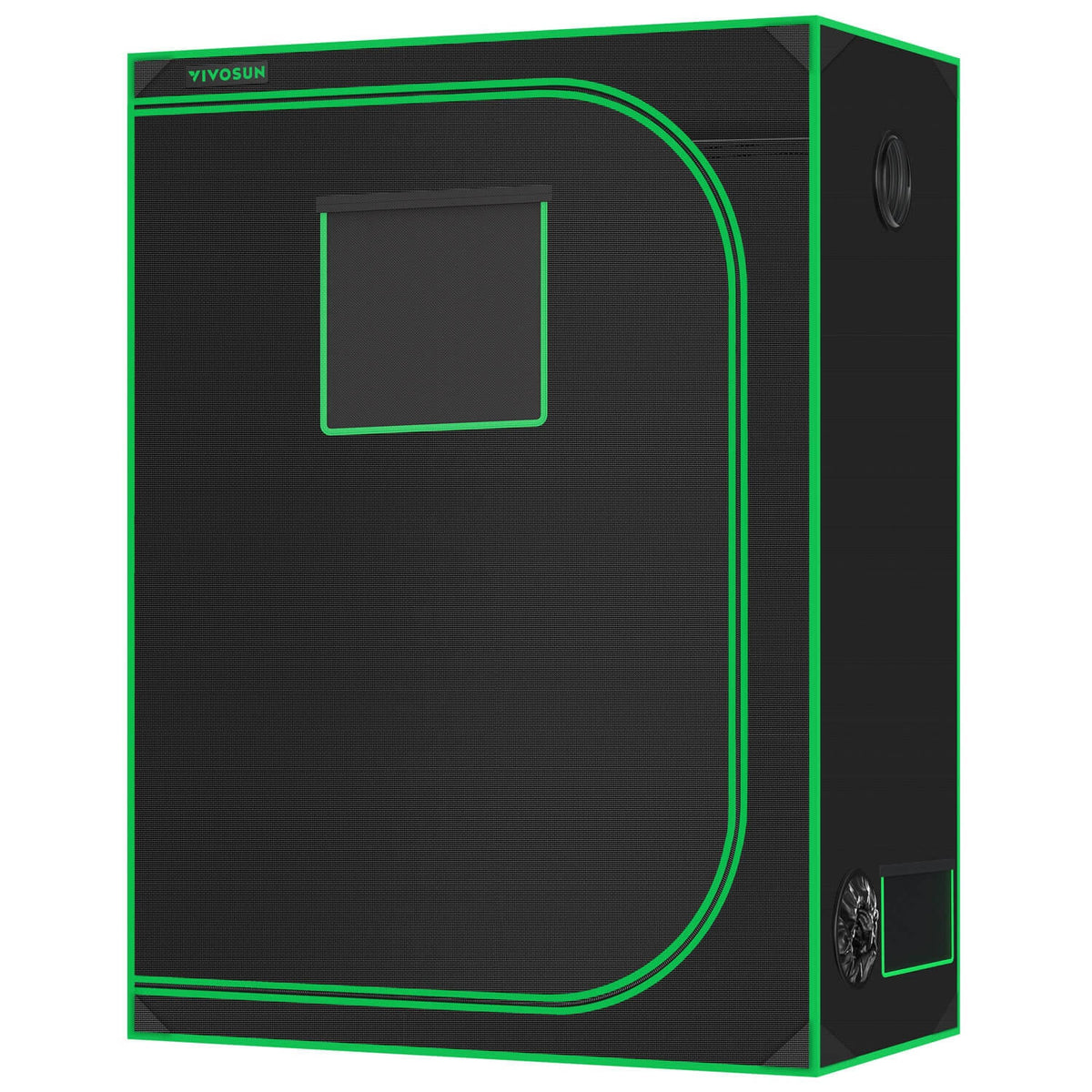 5x2 Grow Tent, 60"x32"x80" High Reflective Mylar with Observation Window for Hydroponics Indoor Plant