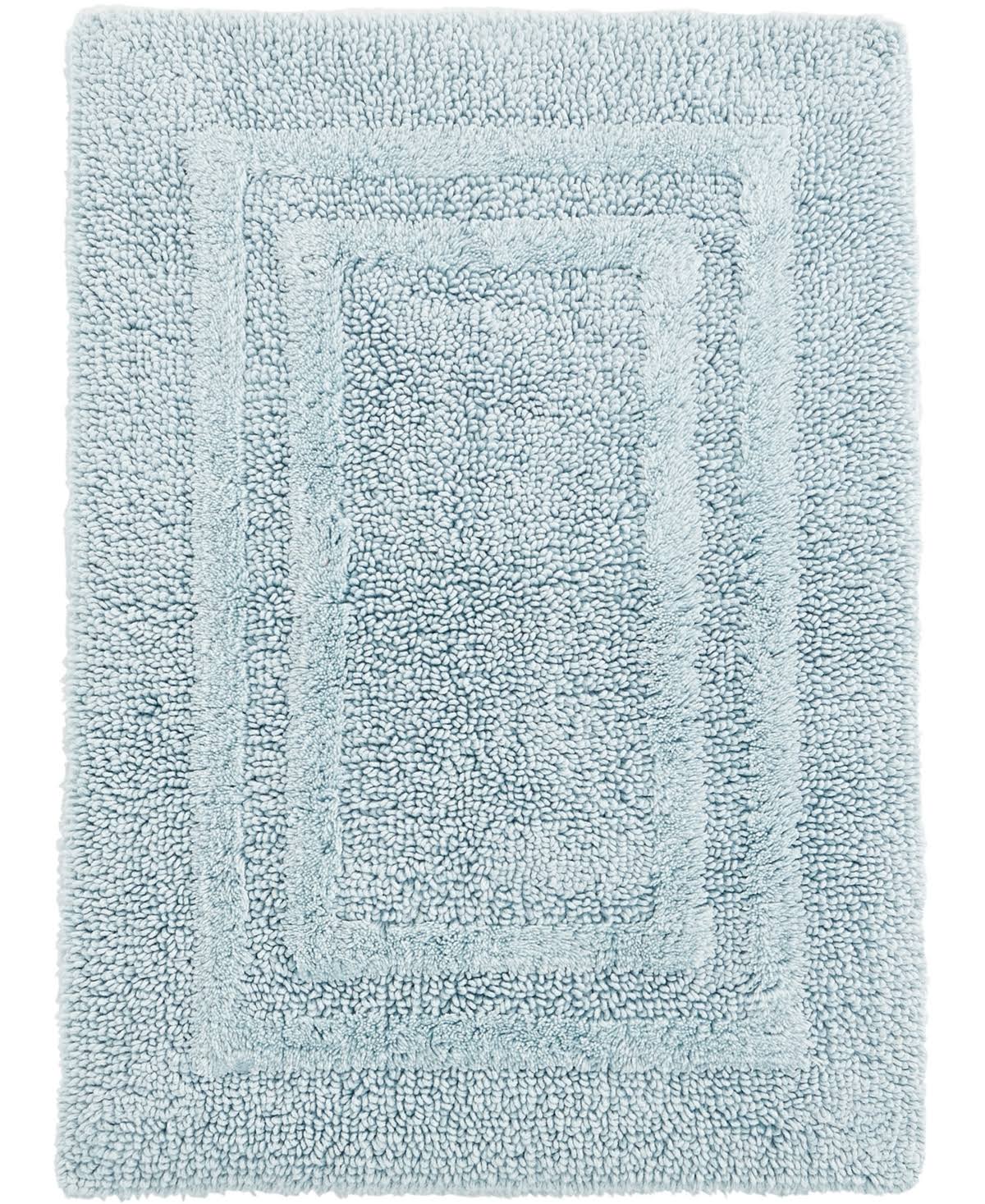 Hotel Collection Cotton Reversible 18" x 25" Bath Rug - Cloud