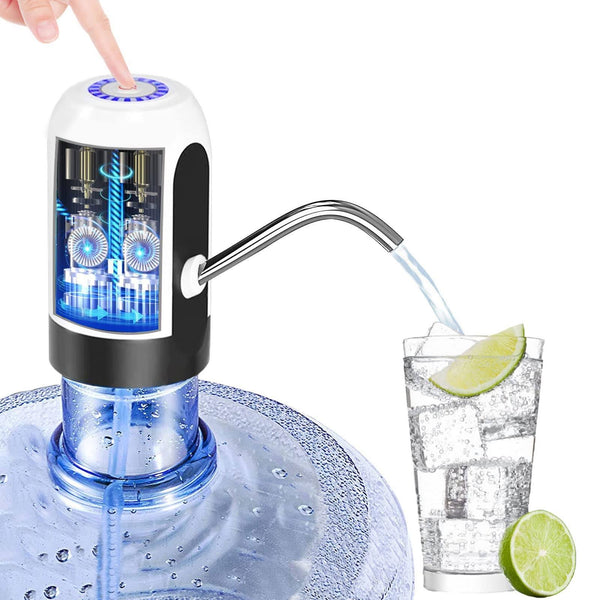BLNYPOR Water Bottle Pump 5 Gallon Electric Drinking Water Pump Portable Water Dispenser USB Charging Water Bottle Pump Water Bottle for Universal 2