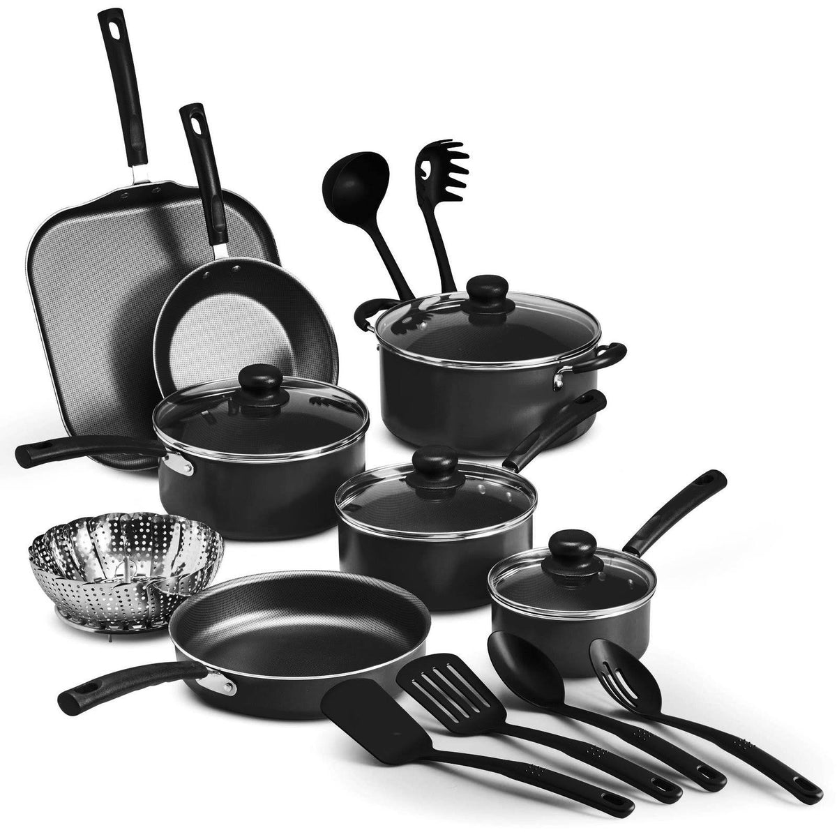 Tramontina PrimaWare 18 - Piece Nonstick Cookware Set