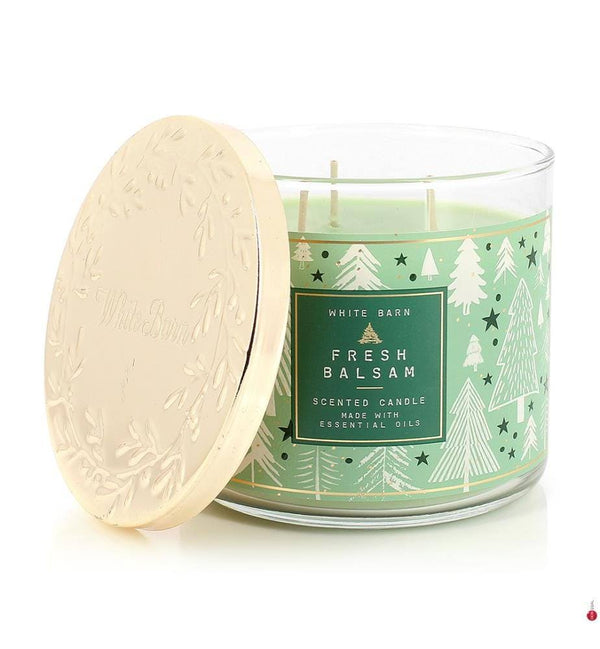 Bath & Body Works Accents - BBW Fresh Balsam 3 Wick Candle - Color: Green - Size: Os - Palepony's Closet