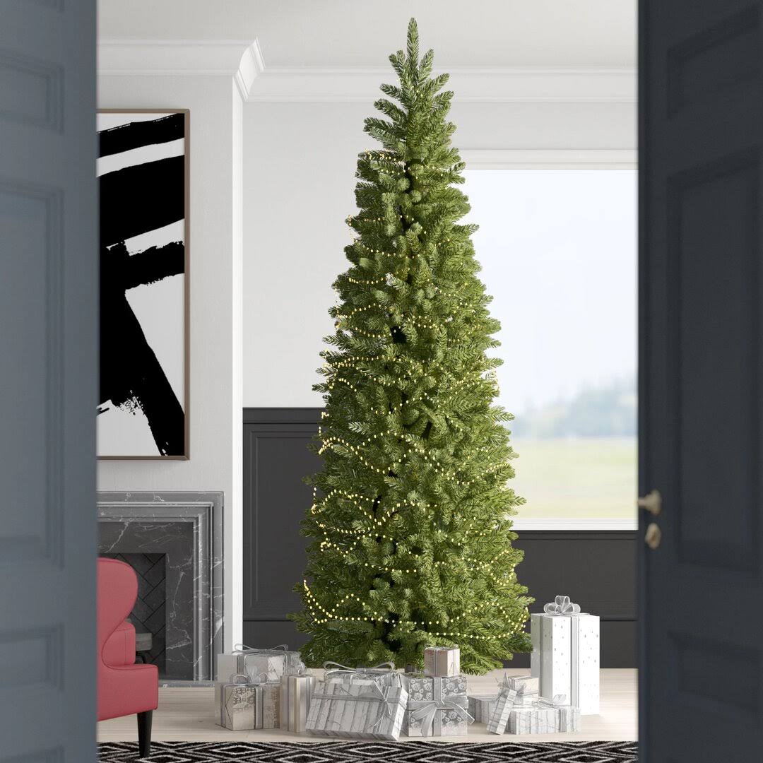 Kingswood Fir Slender Green Christmas Tree Andover Mills Size: 12' H